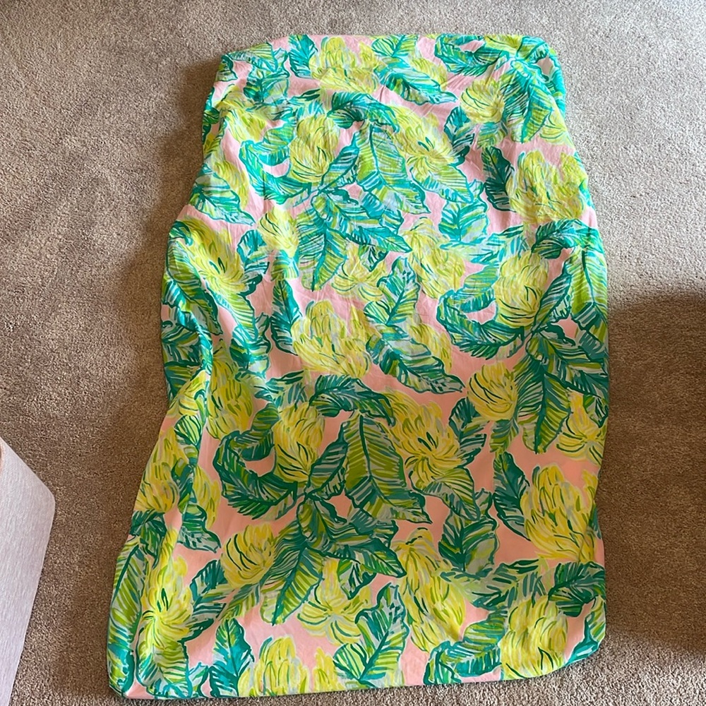 Lilly Pulitzer crib sheet